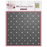 Nellie Snellen 3D Embossing Folder Hugs & Kisses (EF3D107)