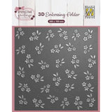 Nellie Snellen 3D Embossing Folder Spring Flowers (EF3D114)