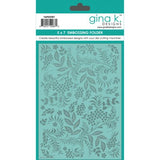 Gina K Designs - EMBOSSING FOLDER- Tapestry