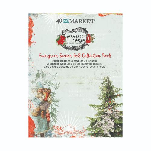 49 & Market - Evergreen Season 6x8 Paper Collection Pack