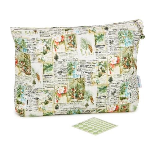 49 & Market - Evergreen Season Essentials Project Tote w/ enamel - Postage as per Actual