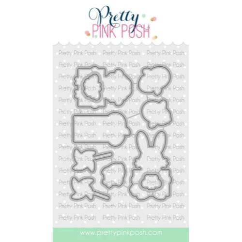 Pretty Pink Posh - Easter Signs Coordinating Die Set