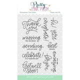 Pretty Pink Posh - Everyday Greetings Stamp Set