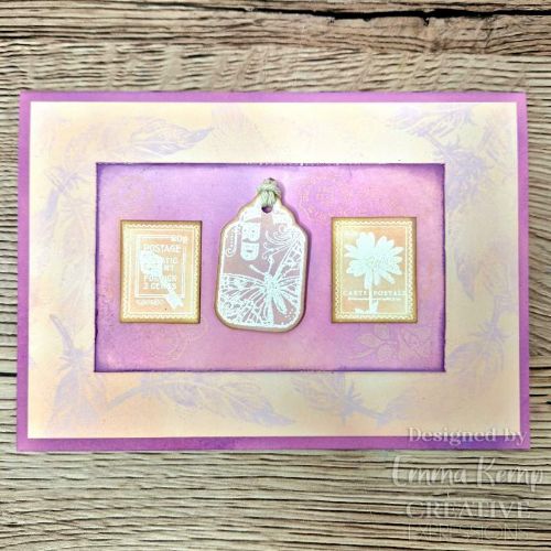 Woodware Clear Singles Garden Journal 4 in x 6 in Stamp