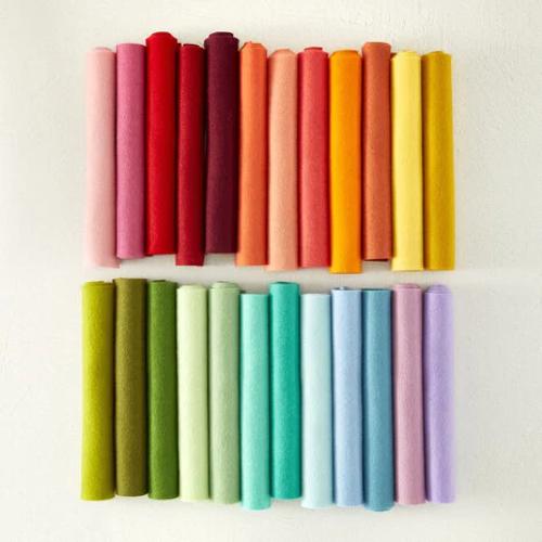 Spellbinders - Merino Wool Felt Sheets - Cool Collection