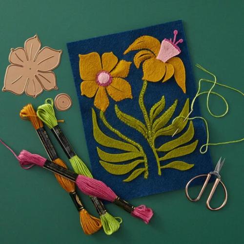 Spellbinders - Merino Wool Felt Sheets - Warm Collection