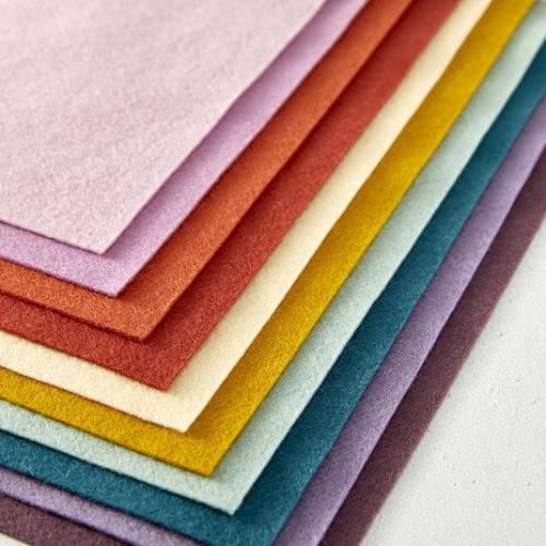 Spellbinders - Merino Wool Felt Sheets - Trend Collection