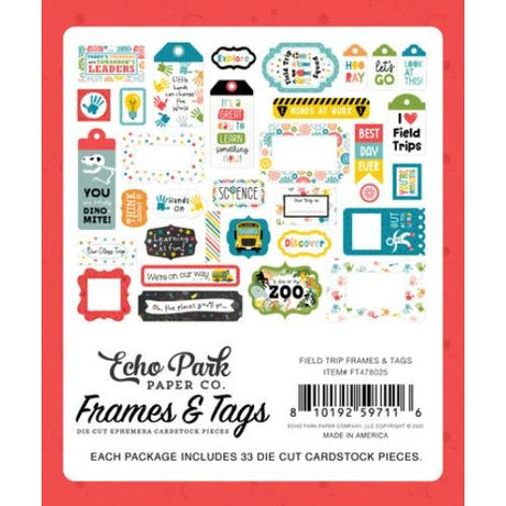 Echo Park Field Trip Frames & Tags (FT478025)