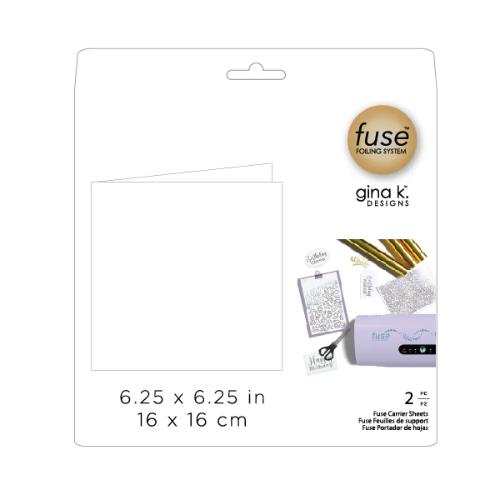 Gina K Designs - FUSE Foiling System Carrier Sheet 2-packs