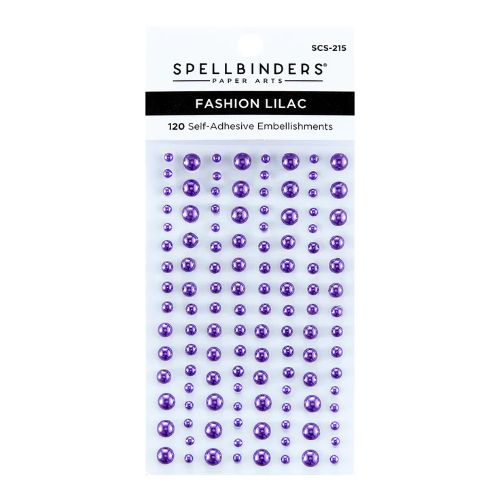 Spellbinders - Fashion Lilac Color Essentials Pearl Dots