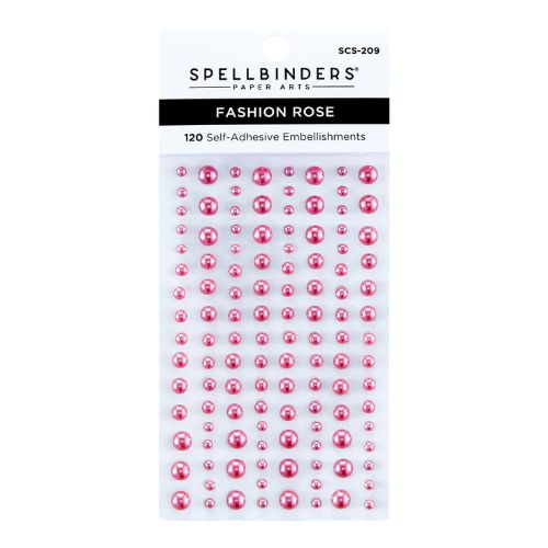 Spellbinders - Fashion Rose Color Essentials Pearl Dots