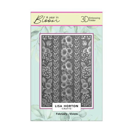 Lisa Horton Crafts 5” x 7” 3D Embossing Folders