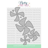 Pretty Pink Posh - Flat Pinwheels Dies