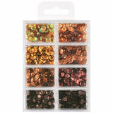 Cup Sequins 7mm .56oz - Box Of Chocolate