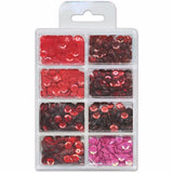 Cup Sequins 7mm .56oz - Rouge