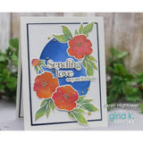 Gina K Designs - BUNDLE- Delicate Dahlias - Postage as per Actual