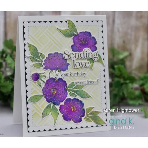 Gina K Designs - BUNDLE- Delicate Dahlias - Postage as per Actual