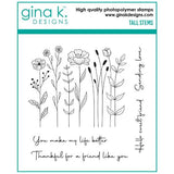 Gina K Designs - STAMPS- Tall Stems