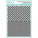 Gina K Designs - STAMPS- Double Background/Grip Mat 2