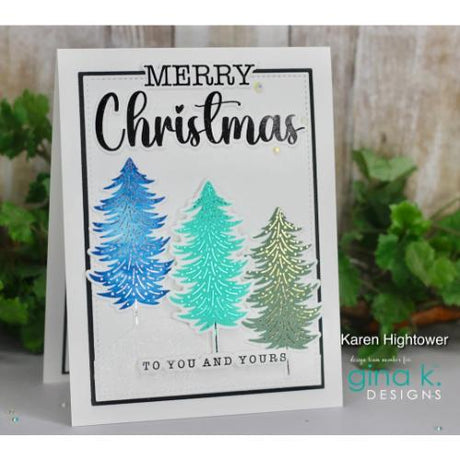 Gina K Designs - STAMPS- O Christmas Tree