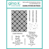 Gina K Designs - STAMPS- Seasonal Patterns and Phrases