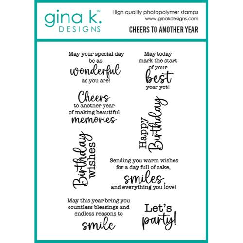 Gina K Designs STAMPS- Cheers to Another Year