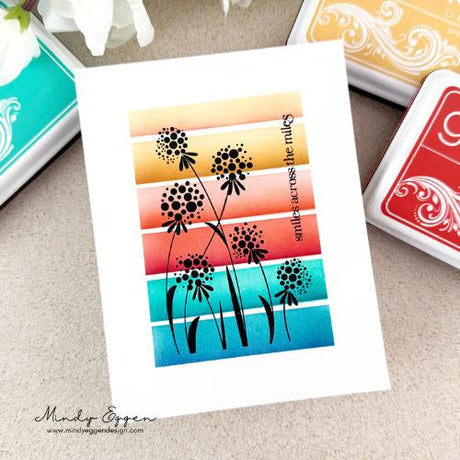 Gina K Designs - STENCIL- Beautiful Backdrops
