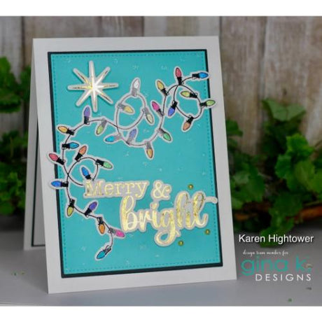 Gina K Designs - STENCIL- Let Your Light Shine
