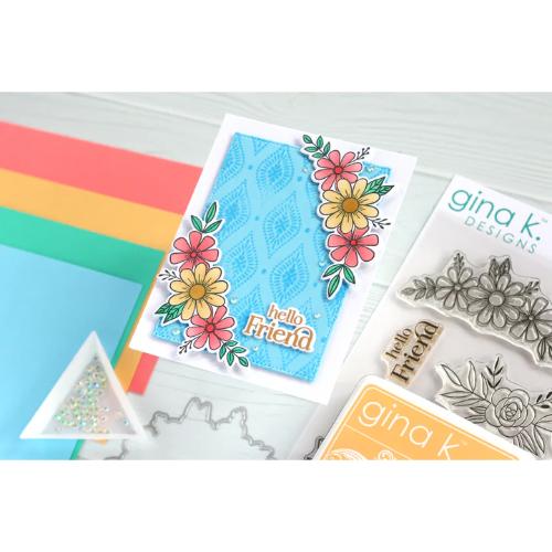 Gina K Designs - STENCIL - Spring Clusters