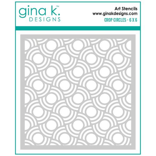 Gina K Designs - STENCIL - Crop Circles