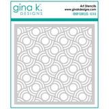 Gina K Designs - STENCIL - Crop Circles