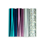 Spellbinders - Glimmer Hot Foil 4 Rolls - Metallic & Holographic Variety Pack