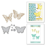 Spellbinders - Glimmering Butterflies Glimmer Hot Foil Plate