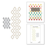 Spellbinders - Diamonds Glimmer Hot Foil Plate & Die Set