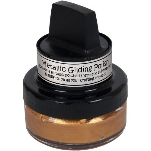 Cosmic Shimmer Metallic Gilding Polish - Gold Treasure