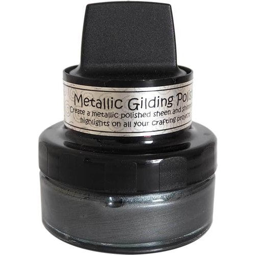 Cosmic Shimmer Metallic Gilding Polish - Graphite