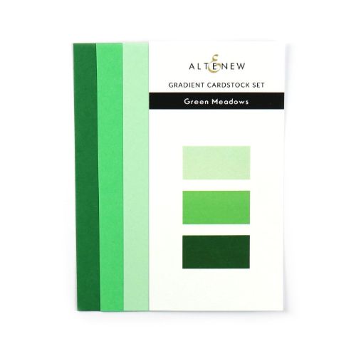 Altenew Gradient Cardstock Set - Green Meadows