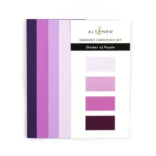 Altenew Gradient Cardstock Set - Shades of Purple