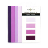 Altenew Gradient Cardstock Set - Shades of Purple
