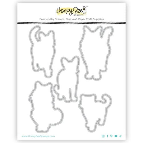 Honey Bee Stamps - Paws & Purrs - Coordinating Honey Cuts