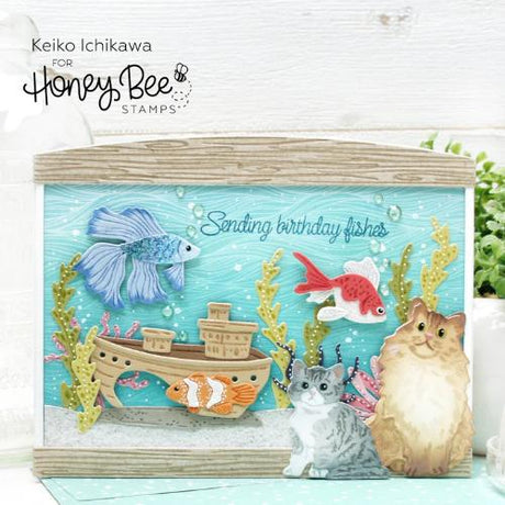 Honey Bee Stamps - Lovely Layers: Tank Aquarium Add-On - Honey Cuts