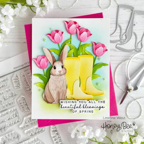 Honey Bee Stamps - Lovely Layers: April Showers - Honey Cuts