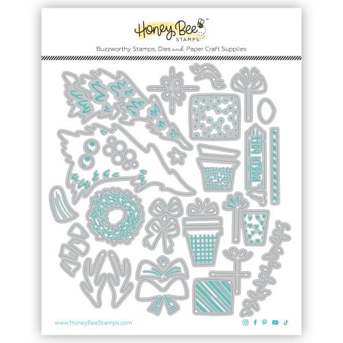 Honey Bee Stamps - Lovely Layers: Beach Bound Holiday Add-On - Honey Cuts