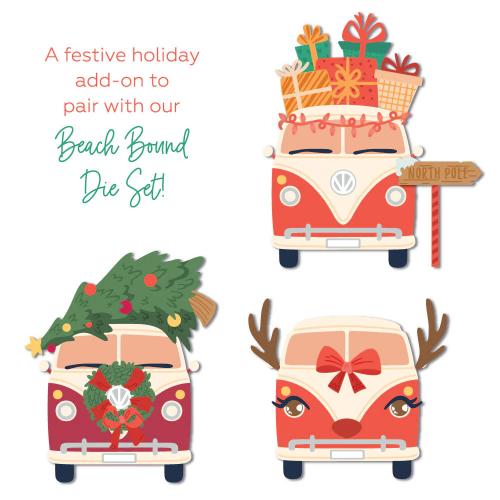 Honey Bee Stamps - Lovely Layers: Beach Bound Holiday Add-On - Honey Cuts