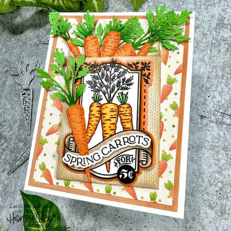 Honey Bee Stamps - Lovely Layers: Carrots - Honey Cuts