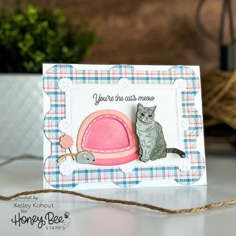 Honey Bee Stamps - Lovely Layers: Cat Bed - Honey Cuts