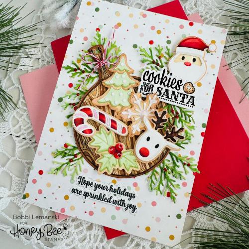 Honey Bee Stamps - Lovely Layers: Christmas Cookies - Honey Cuts