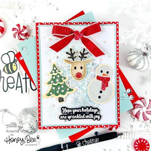 Honey Bee Stamps - Lovely Layers: Christmas Cookies - Honey Cuts