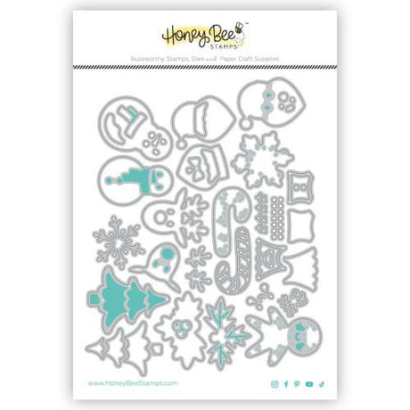Honey Bee Stamps - Lovely Layers: Christmas Cookies - Honey Cuts