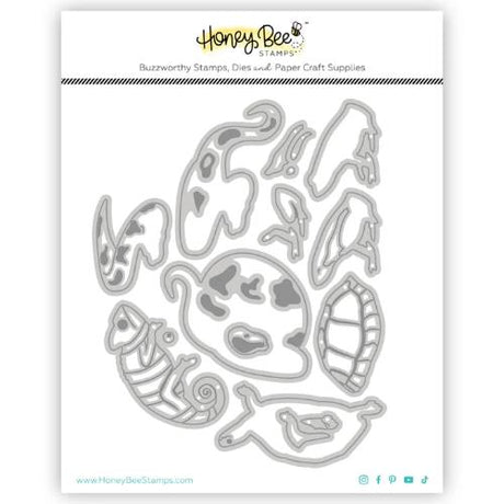 Honey Bee Stamps - Lovely Layers: Curious Critters - Honey Cuts
